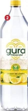 GURA CĂINARULUI минеральная вода с лимоном, 1,5 л