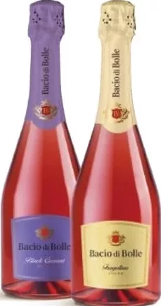 BACIO DI BOLLE слабоалкогольный напиток, в ассортименте, 0,75 л