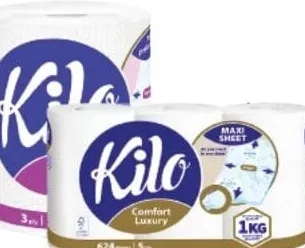 KILO кухонное полотенце 3 слоя, 1 рулон/туалетная бумага 6 рулонов