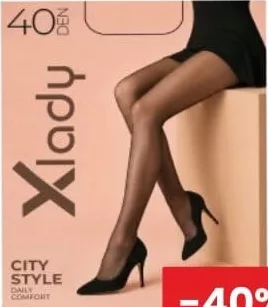 XLADY_40 женские колготки, в ассортименте, 1 пара