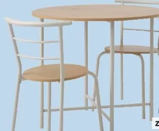 BREDSTRUP set masă și 4 scaune 55x92x75 cm