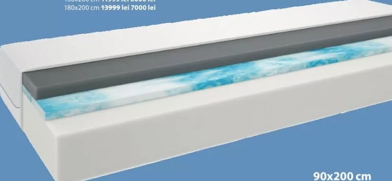 WELLPUR KVITA пенный матрас 80x200 cm; Толщина 22 см, пена с памятью AIR