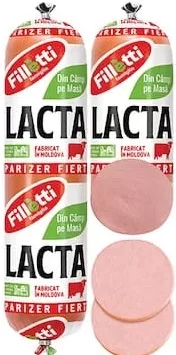 Filletti Варена ковбаса Lacta termo, 1/2 кг
