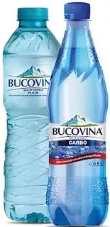 Bucovina Мінеральна вода негазована або газована, 0,5 л