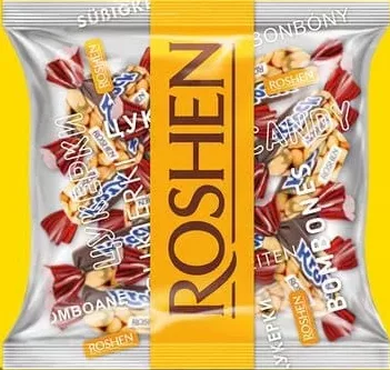 Roshen Krock Цукерки з арахісом, 200 г