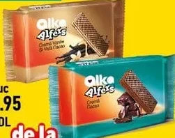 Alka Alfers Вафлі в асортименті, 170 г; 11,95 MDL/шт від 2 шт; 1 шт 18,95 MDL