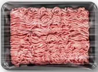 Carne tocată de porc, în caserolă, preț/kg