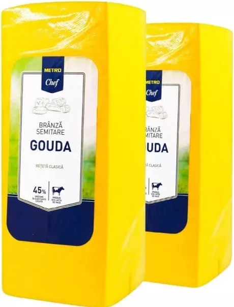 METRO Chef Cașcaval Gouda 45%, vid/vrac, preț/kg