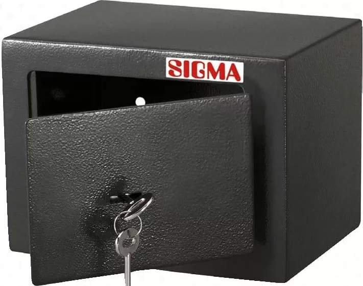 SIGMA Seif KSF2317 170×230×170 mm, 2 chei incluse; cu legitimație METRO valabilă