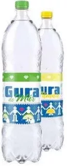 GURA CĂINARULUI Apă minerală, lămâie/măr, 1,5 L; cu card METRO