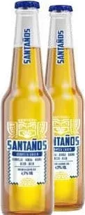 SANTANOS Bere blondă 0,33 L; cu card METRO