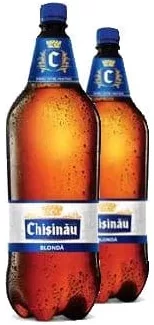 CHIȘINĂU Bere blondă 2,35 L; cu card METRO