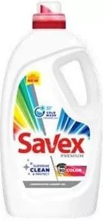 SAVEX Detergent lichid, sortimente, 3,6 L / 90 spălări; cu card METRO