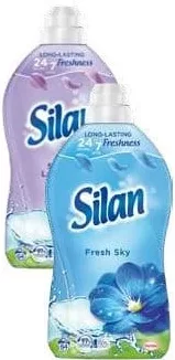 SILAN Balsam de rufe, sortimente, 1,4 L / 64 spălări; cu card METRO