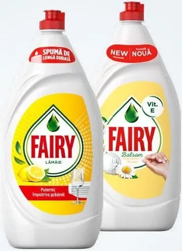 FAIRY Gel de vase, sortimente, 1350 ml; cu card METRO
