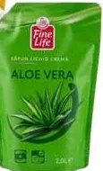 FINE LIFE Săpun lichid, sortimente, 2 L; cu card METRO