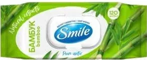 SMILE Șervețele umede, 120 buc.; cu card METRO