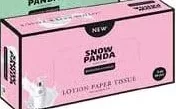 SNOW PANDA Șervețele uscate, sortimente, 90 buc.; cu card METRO