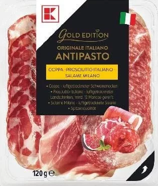 K-GOLD EDITION Мясное ассорти антипасти, 120 г