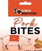 SNACK BROTHERS Pork Bites свиные снеки, оригинальные/острые, 30 г