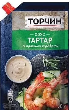 ТОРЧИН Соус тартар/чесночный/итальянские приправы, 200 г