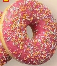 Пончик Simpsons, 57 г; цена за штуку; купи 3, заплати за 2 на кассе