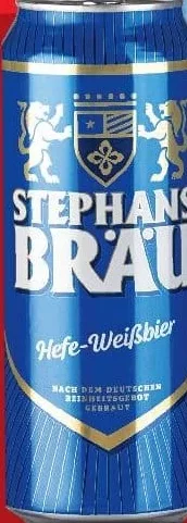 STEPHANSBRÄU Белое пиво 5,5% 0,5 л; 15,50 за шт., 2+1