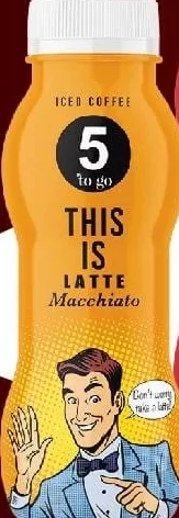 5 TO GO Кофейный напиток Latte/Espresso 1,3% 230 мл