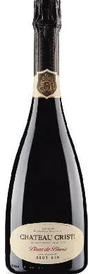 CHATEAU CRISTI Белое игристое вино брют Blanc de Blancs/Blanc de Noirs 12%, 0,75 л