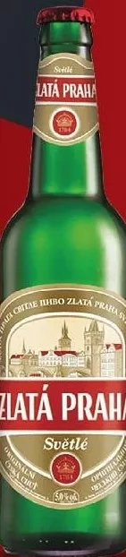 ZLATA PRAHA Светлое пиво 5%, 0,5 л