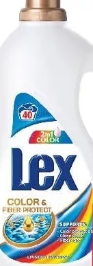 LEX Жидкое средство для стирки Cute/White&Color,40 стирок,2,2 л