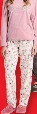 SORBETTO Пижама женская/мужская S–XL/M–XXL,не менее40%хлопка
