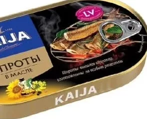 Șprote în ulei Kaija, 160 g — În limita stocului; disponibilitatea diferă între magazinele Family Market.