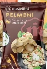Pelmeni Sibirskie Mezellini, în sortiment, congelați, 800 g — În limita stocului; disponibilitatea diferă între magazinele Family Market.