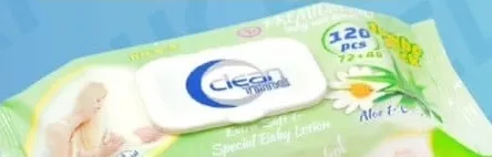 Șervețele umede Clean Time, 120 bucăți — În limita stocului; disponibilitatea diferă între magazinele Family Market.