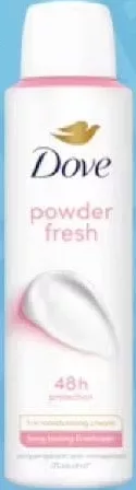 Deodorant Dove, în sortiment, 150 ml — În limita stocului; disponibilitatea diferă între magazinele Family Market.
