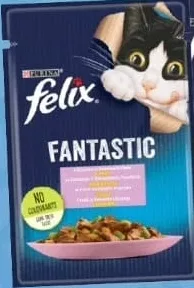 Hrană umedă pentru pisici Felix Fantastic, în sortiment, 85 g — În limita stocului; disponibilitatea diferă între magazinele Family Market.