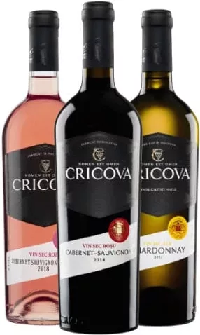 Vin Cricova Vintage în sortiment 0,75 L