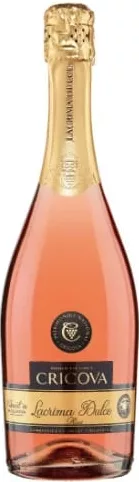 Vin spumant Cricova Lacrima Dulce Rosé 0,75 L