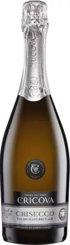 Vin spumant Cricova Crisecco Brut Alb 0,75 L