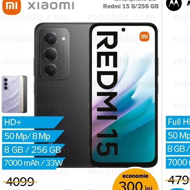 Smartphone 6.9" Redmi 15 8/256 GB
