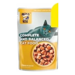 Conserve Misskiss pentru pisici, 100 g