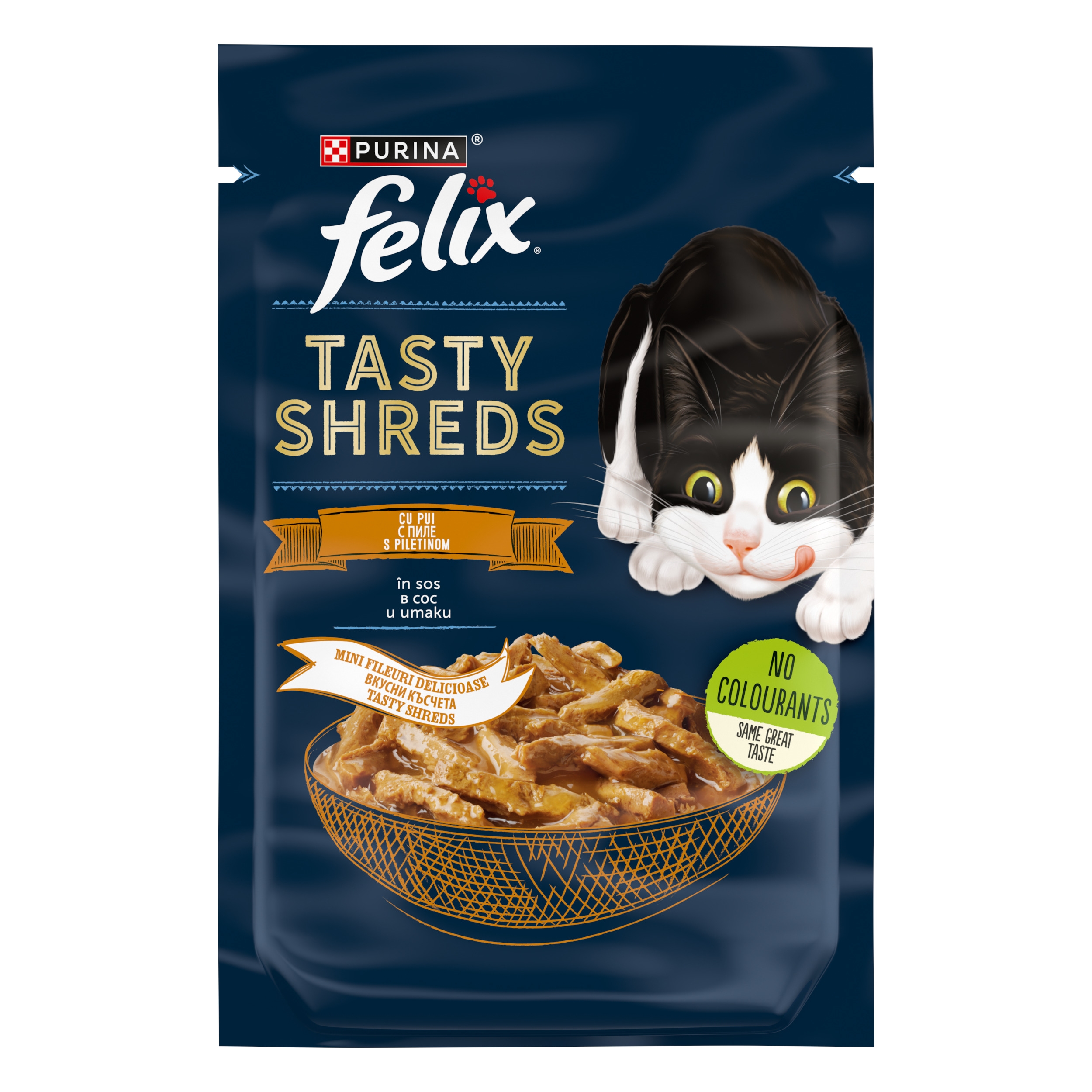Hrana Purina Felix Tasty Shreds, 320 g