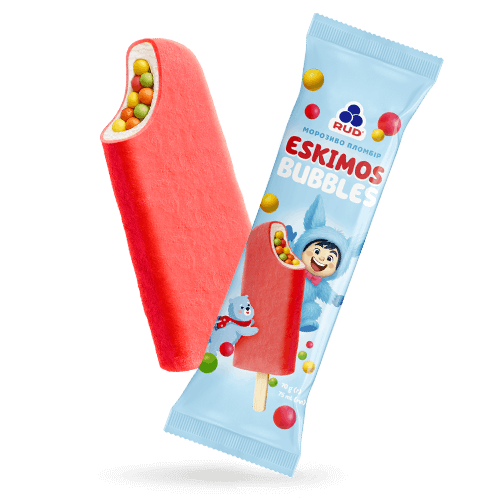 Înghețată cu Bubbles Rud Eskimos 70 g