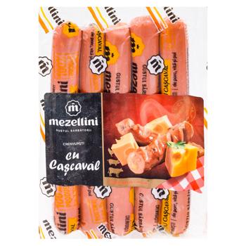 Crenvurști cu cașcaval Mezellini 1 kg