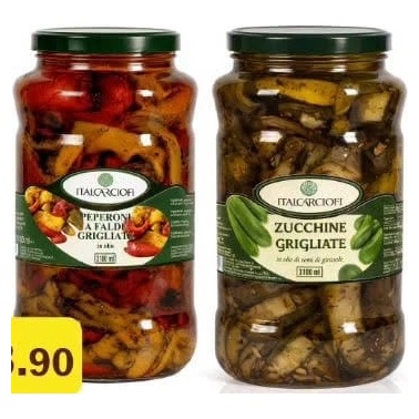 Ardei la grătar / aperitiv de legume Italcarciofi 314 g