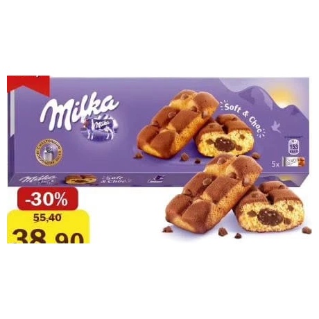 Prăjitură pandișpan Milka 175 g