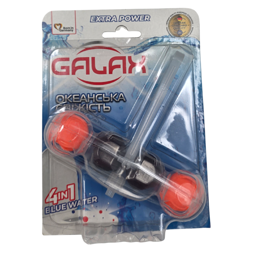 Aroma bloc pentru toaletă Galax das PowerClean 55g prospețime oceanică