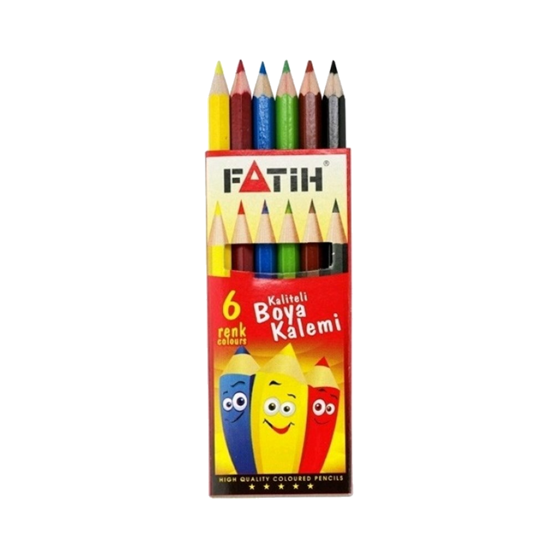 Creioane colorate Fatih jumătate Dimensiune 6zv. 33006
