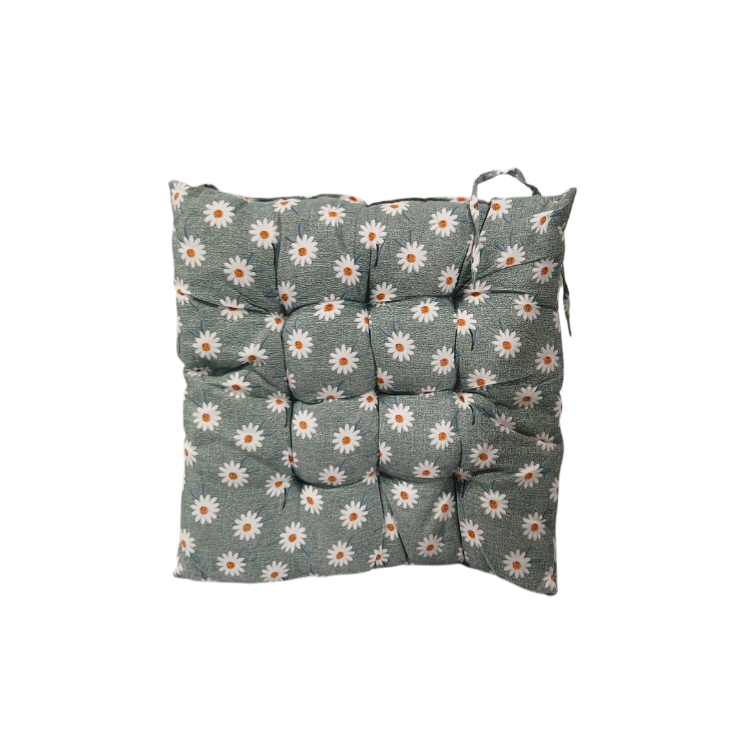 Pernă pe un scaun, calico în muşeţel 35 * 35 cm